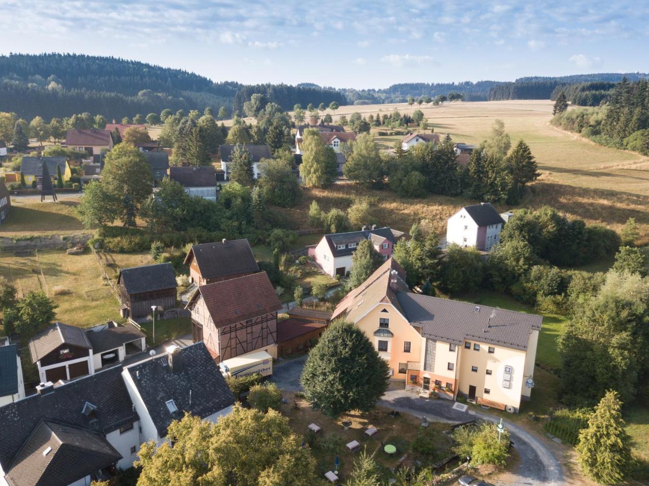 Landgasthof Zur Mühle Naila Exterior foto